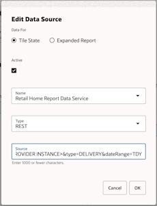 Edit Data Source