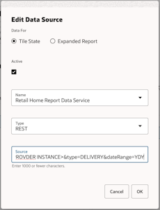 Edit Data Source