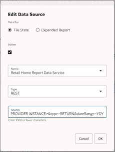 Edit Data Source