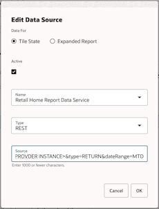 Edit Data Source