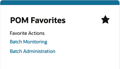 Favorites and Notifications Tiles