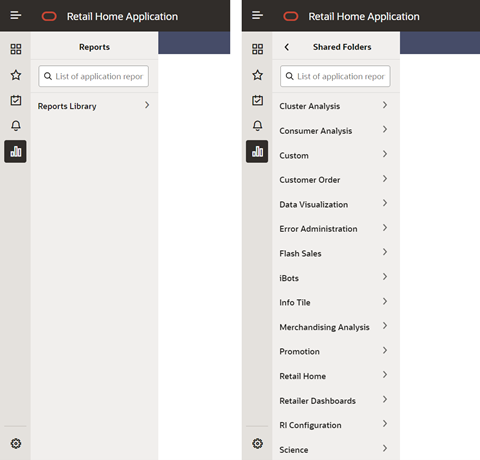Reports Catalog