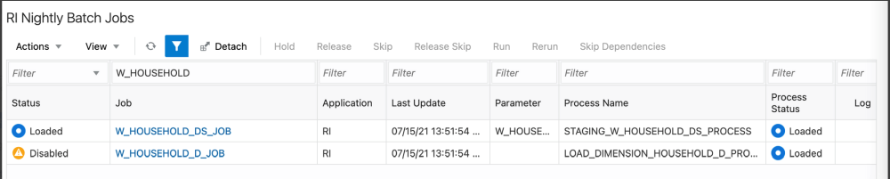 Job loaded/disabled based on the switch