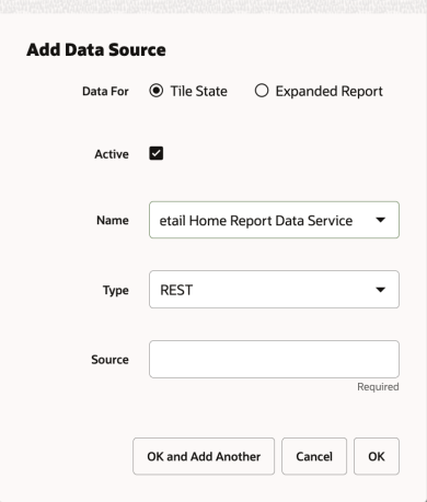 Add Data Source Add Data Source