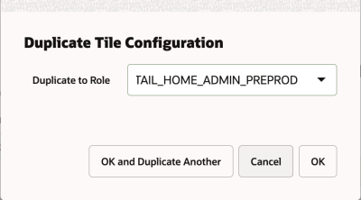 Duplicate Tile Configuration Duplicate Tile Configuration