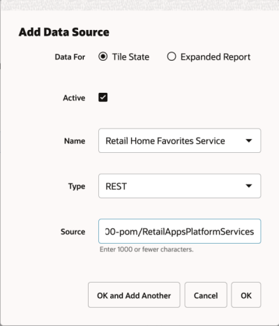 Data Source Configuration