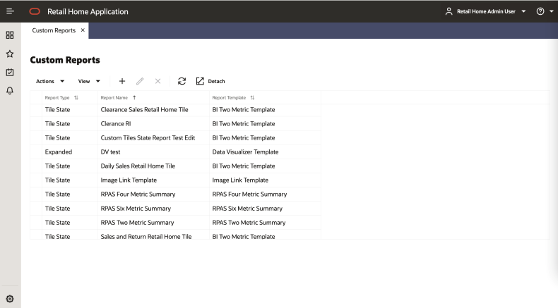 Custom Tile State Reports