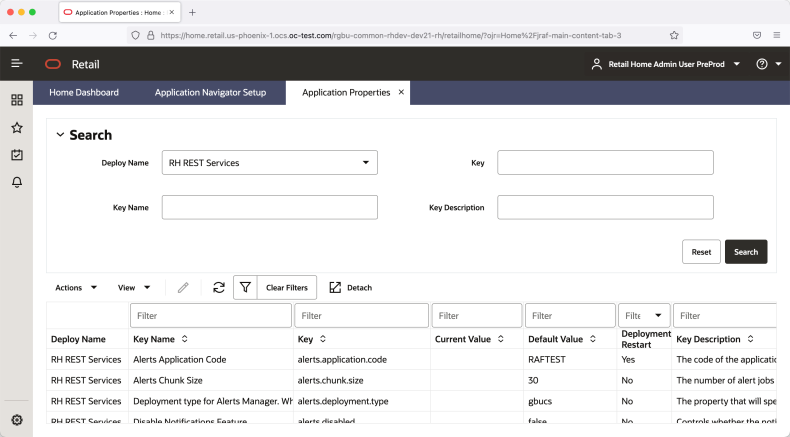Search for Properties