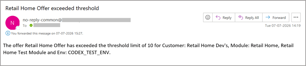 Email Notification