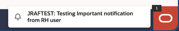 Notifications Panel