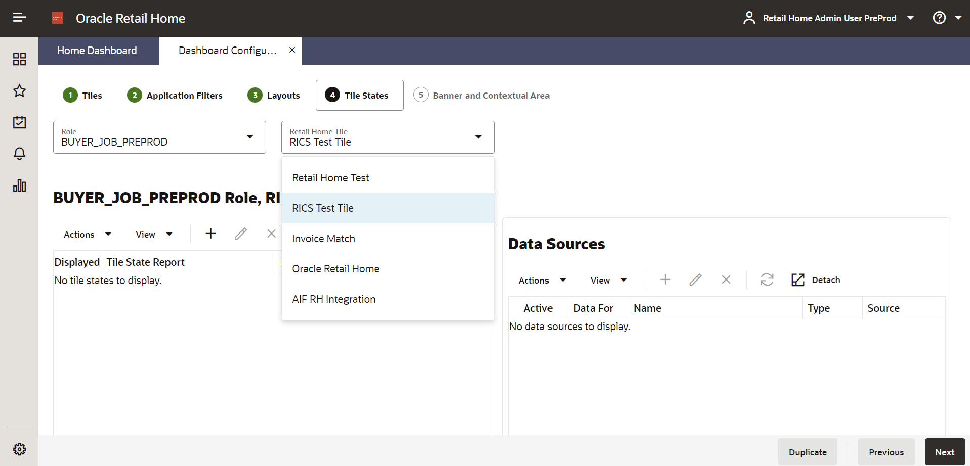 select tile states