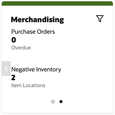 Merchandising Tile State