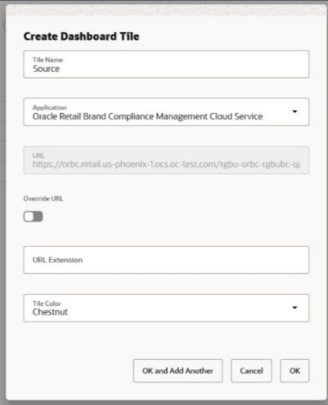 Create Dashboard Tile Create Dashboard Tile