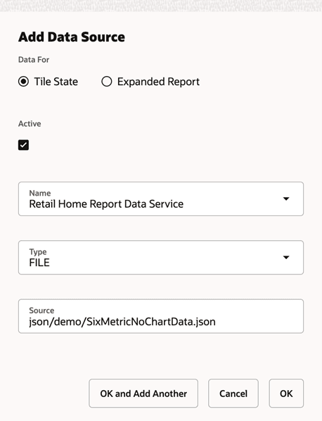 Add Data Source