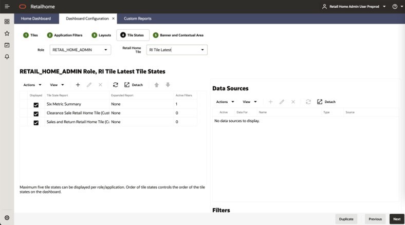 Custom Tile State Report Custom Tile State Report