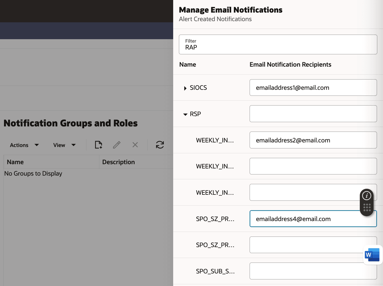 Manage Email Notifications Manage Email Notifications