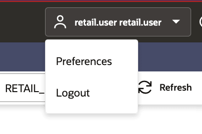Preferences Menu Item Preferences Menu Item
