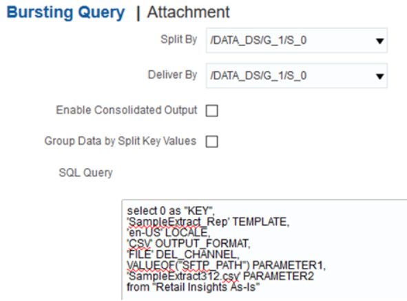 Bursting Query