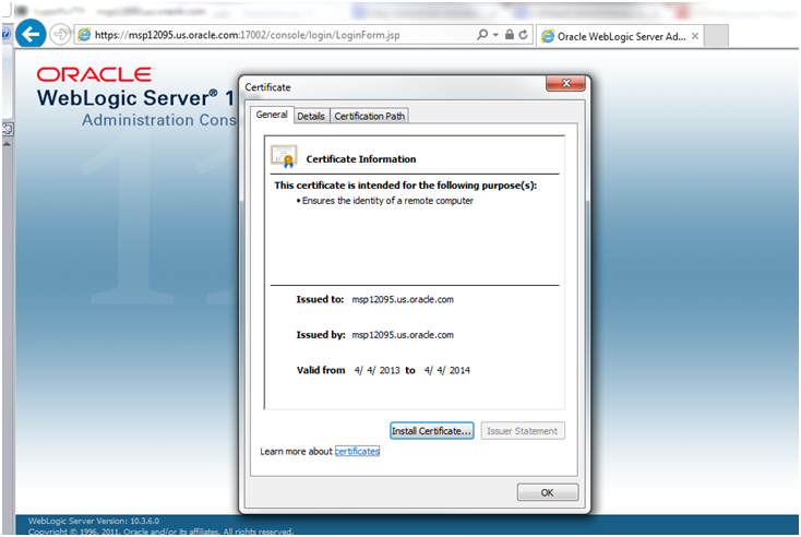 Test the Firefox URL