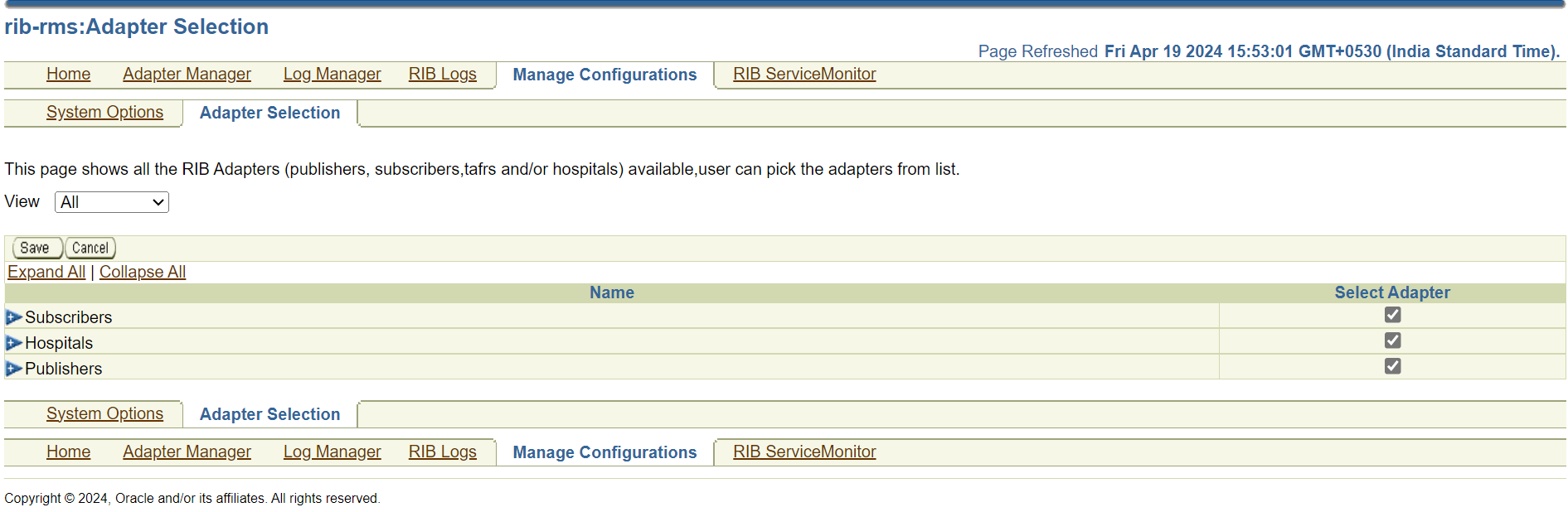 Adapter Manager