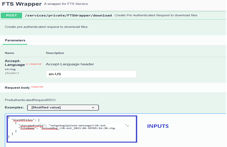 Create Pre-Authenticated Request