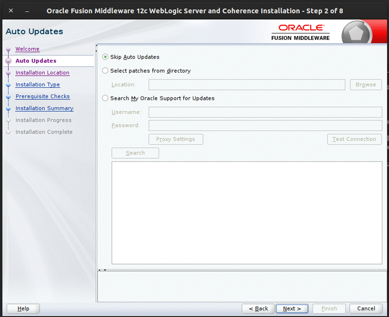 Installer Step 2 Auto Updates