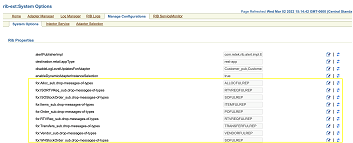 System Options System Options