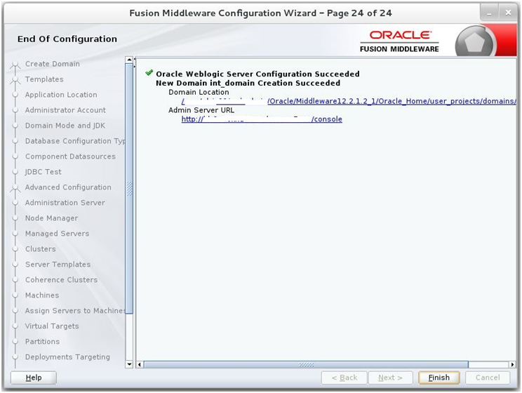 Configuration Success
