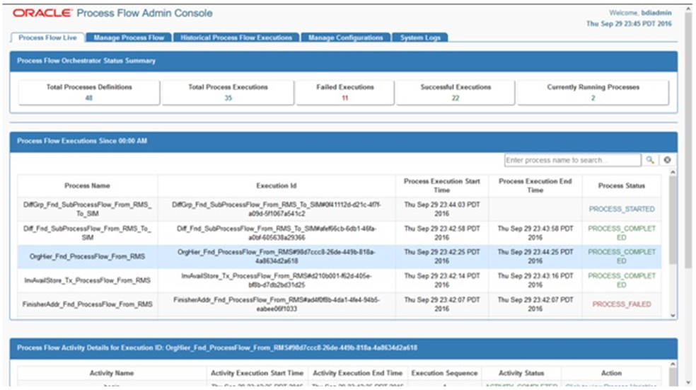 Process Flow Application Example