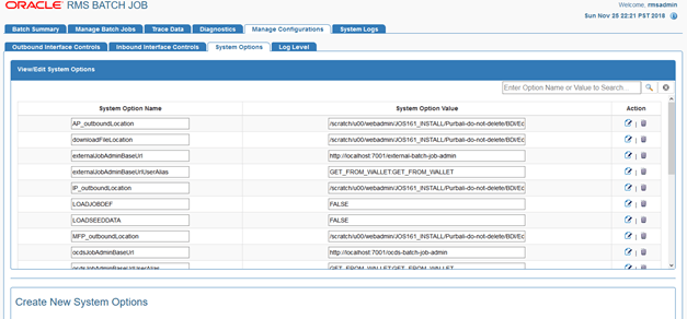 System Logs System Logs