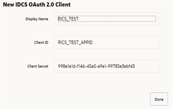Sample code for generating Access Token