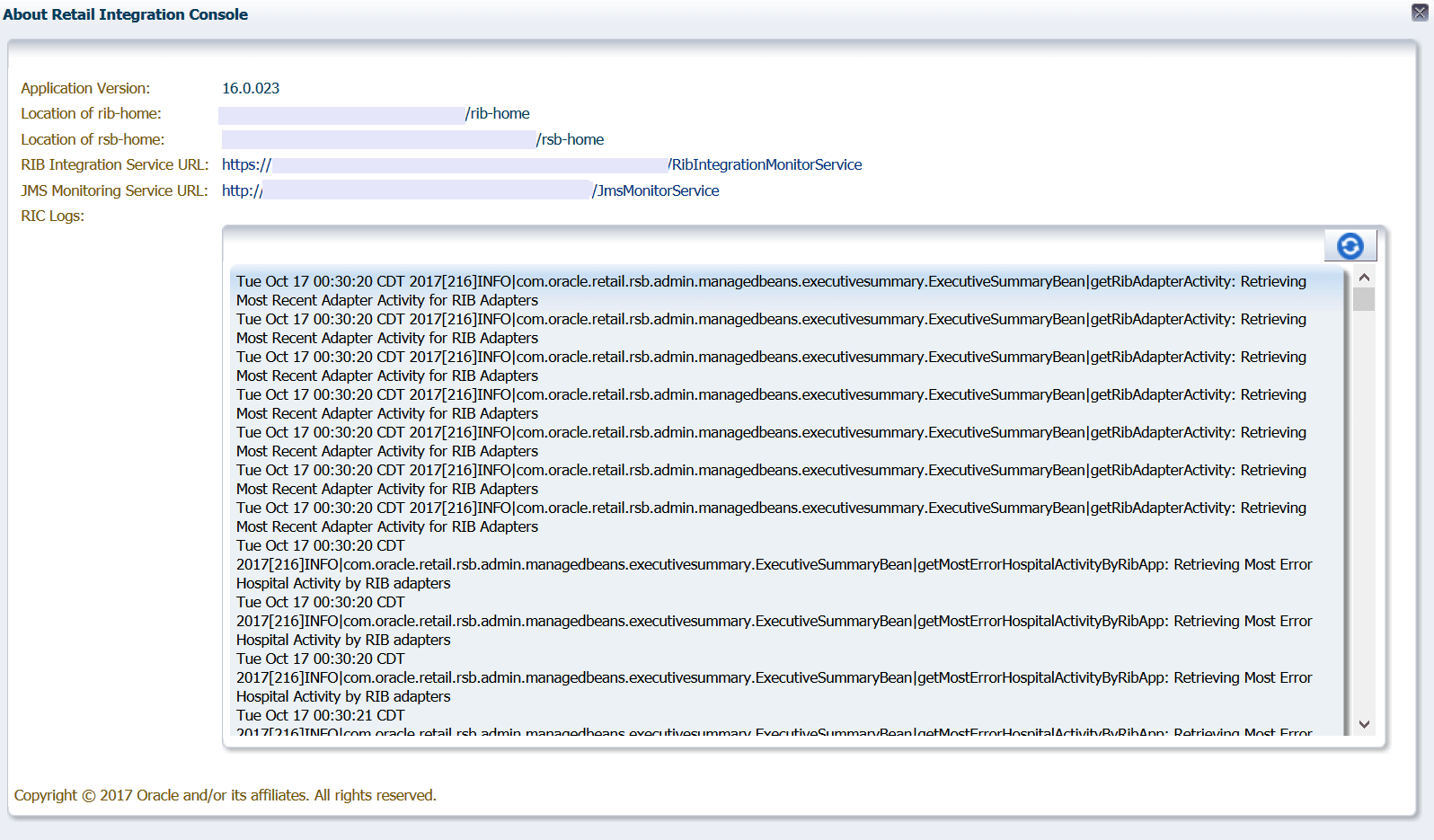 About Retail Integration Console About Retail Integration Console