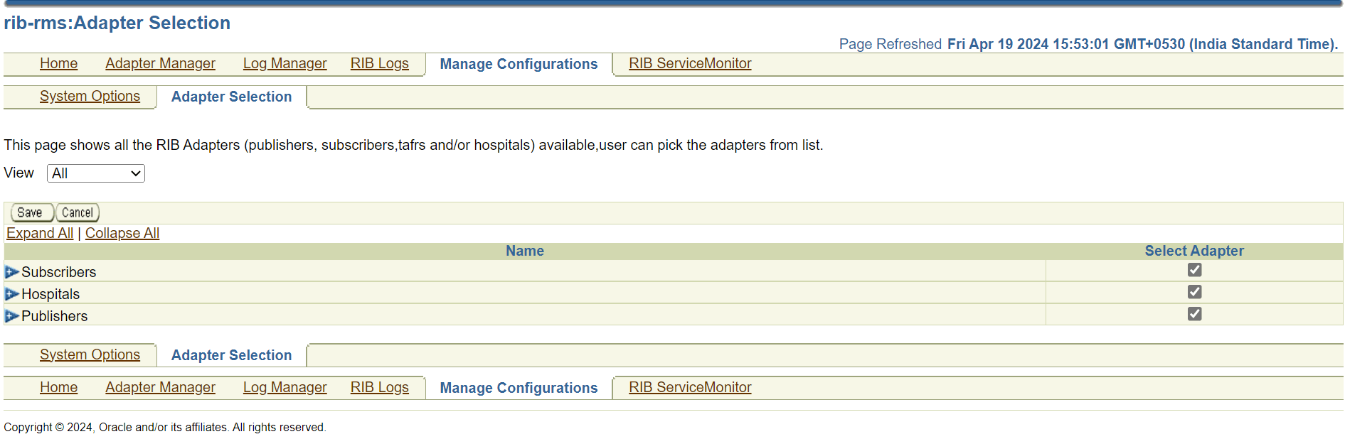 Adapter Manager