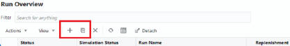 This image shows the Run Overview Quick Access. This image shows the Run Overview Quick Access.