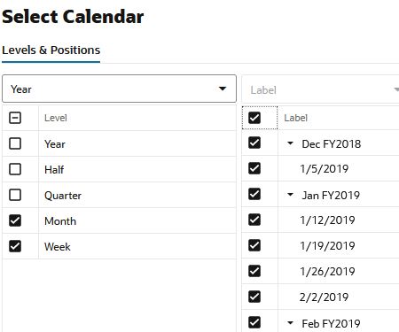 Workspace Wizard: Select Available Calendar Positions