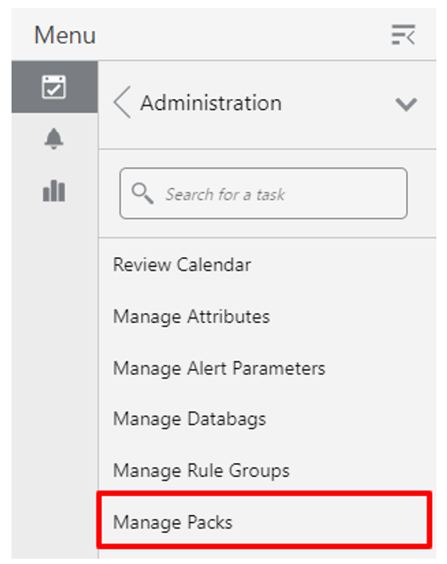 Manage Packs Wizard