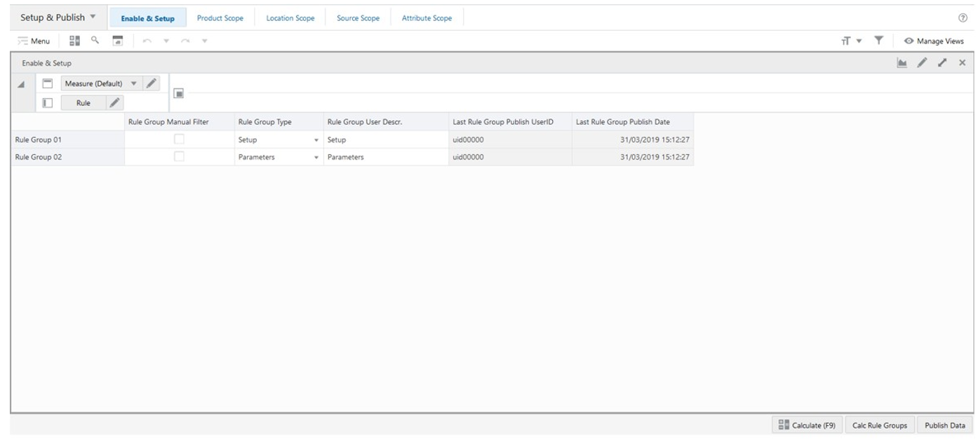 Enable & Setup View Enable & Setup View