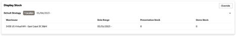 This image shows the override button. This image shows the override button.