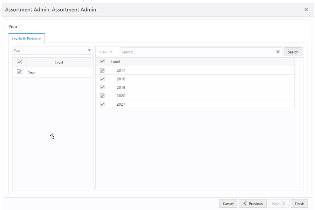 Workspace Wizard: Select Calendar Workspace Wizard: Select Calendar