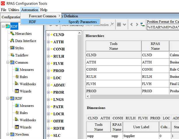 Config Tools Screen Image