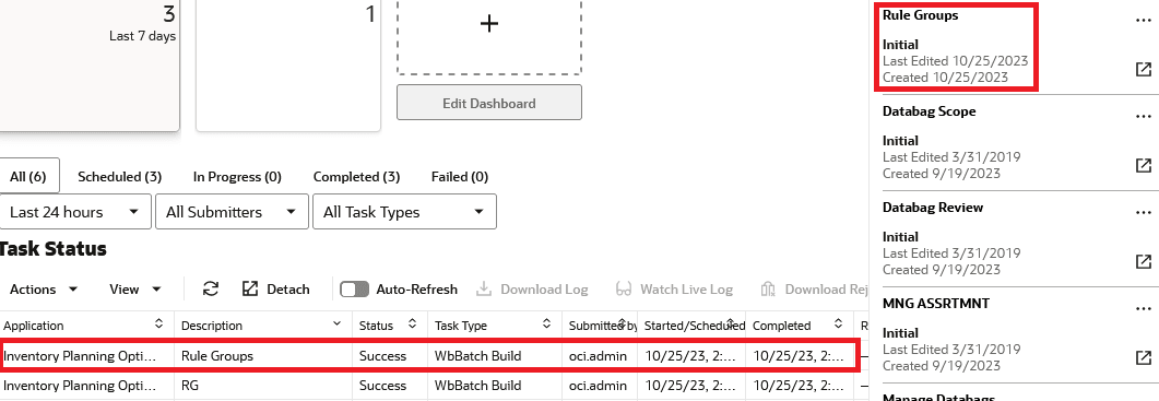 Successful Workspace Build