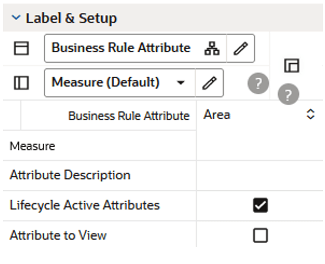 Label & Setup View