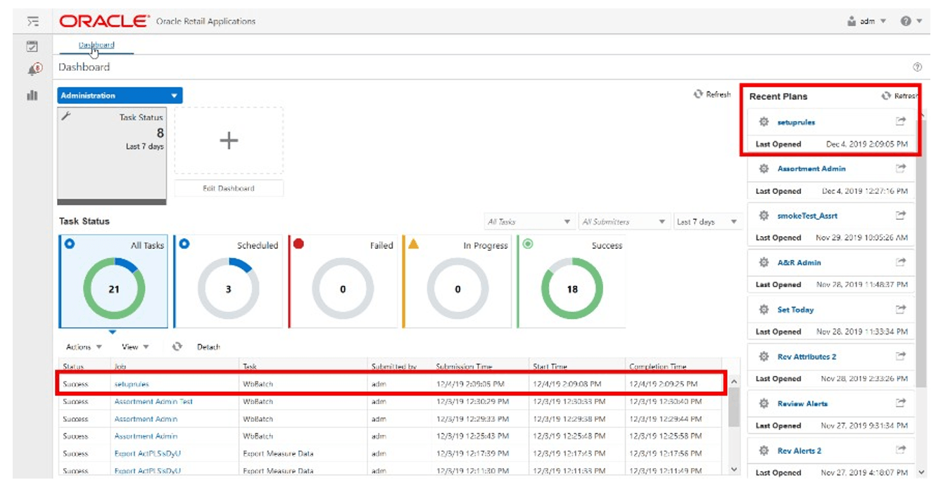 Successful Workspace Build