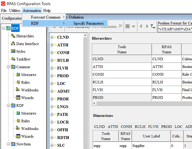Config Tools Screen Image