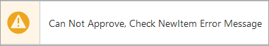 Error Message