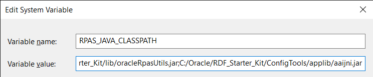 Installing on a Windows Environment