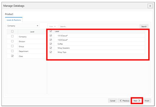 Workspace Wizard: Select Product
