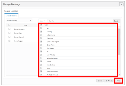 Workspace Wizard: Select Source Location