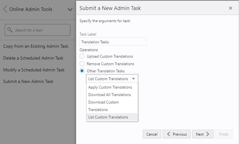 Translation Tasks