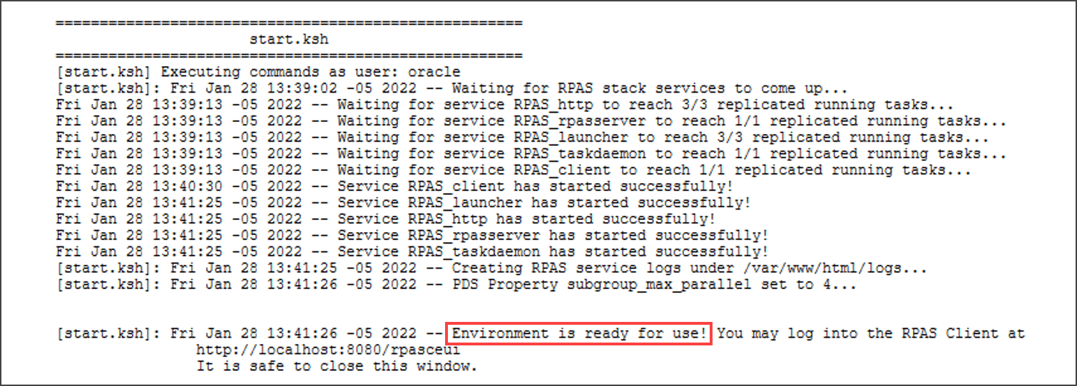 VM is Ready Message VM is Ready Message